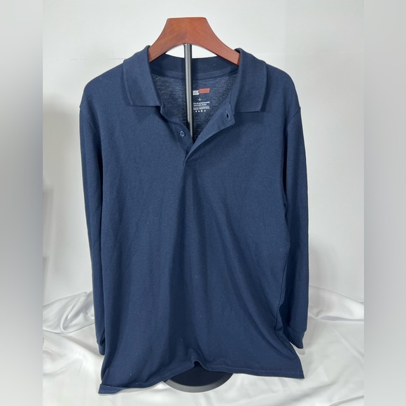 Jump Start Navy Blue Polo Shirt - Picture 2 of 5
